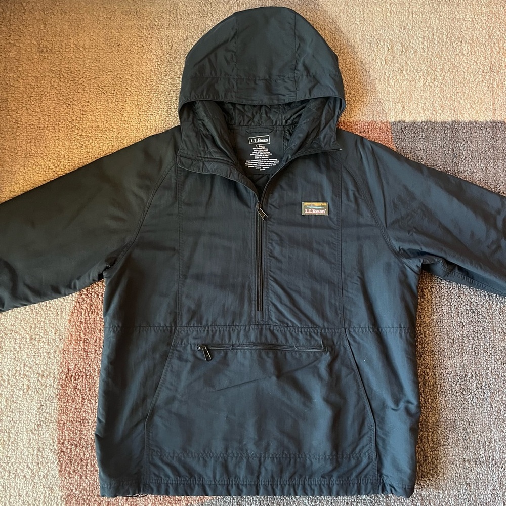 LL Bean Mountain Classic Insulated Anorak Jacket